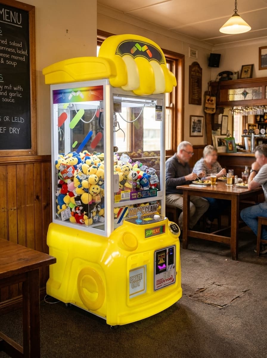 A QuikVend machine placed in a family pubs venue