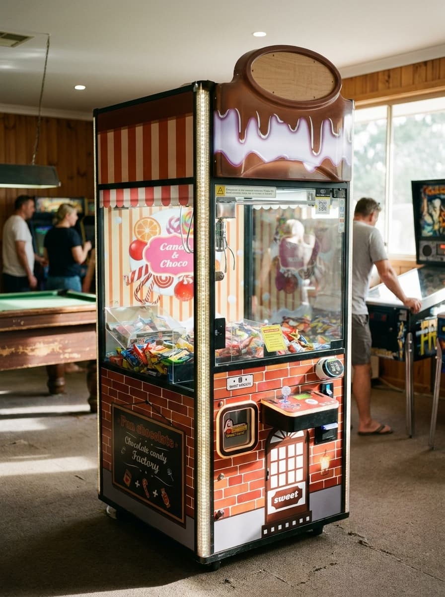 A QuikVend machine placed in a holiday parks venue