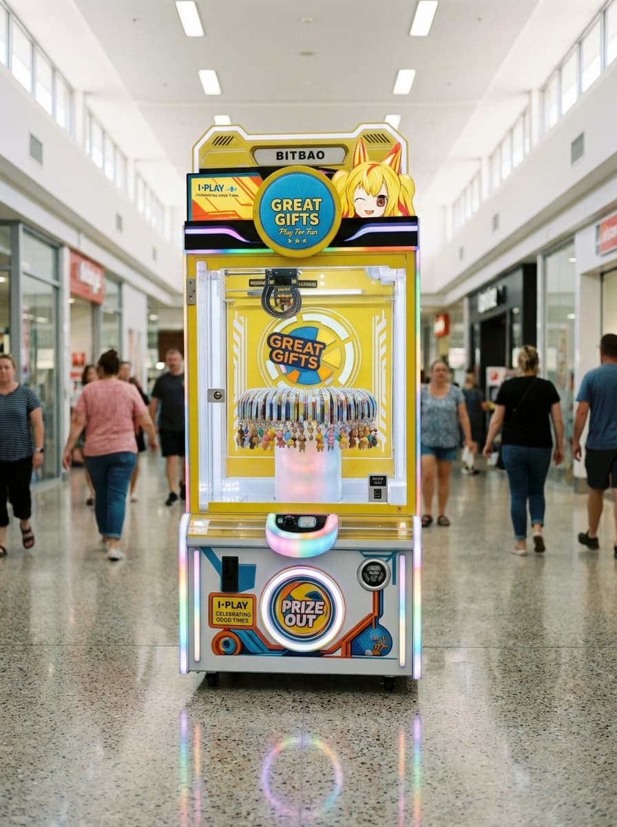 A QuikVend machine placed in a shopping centres venue